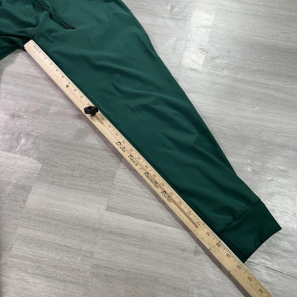 Under Armour HeatGear Pants Mens Small Green Jogger Elastic Waist 1348447